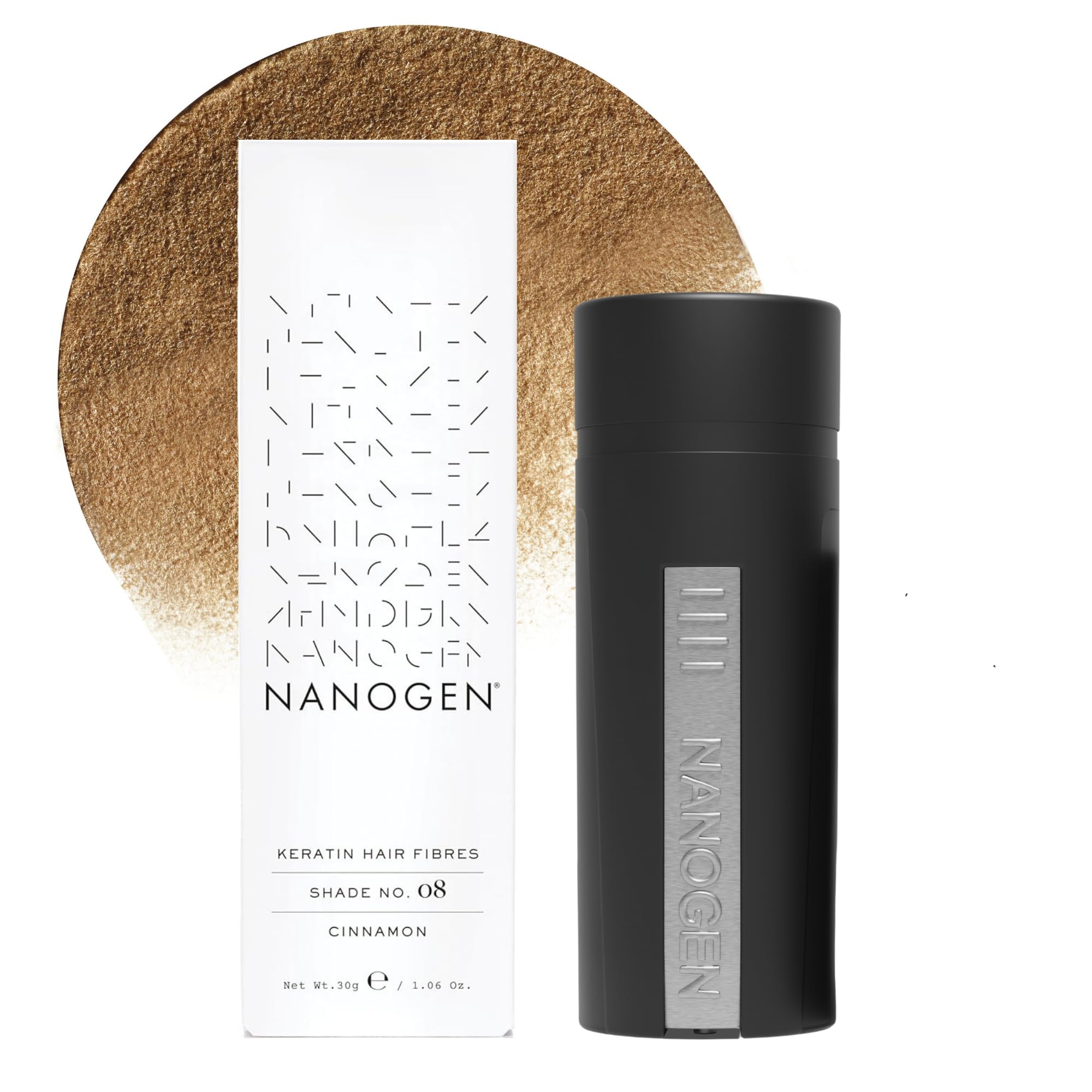 Nanogen Hair Thickening Fibres Cinnamon 30g