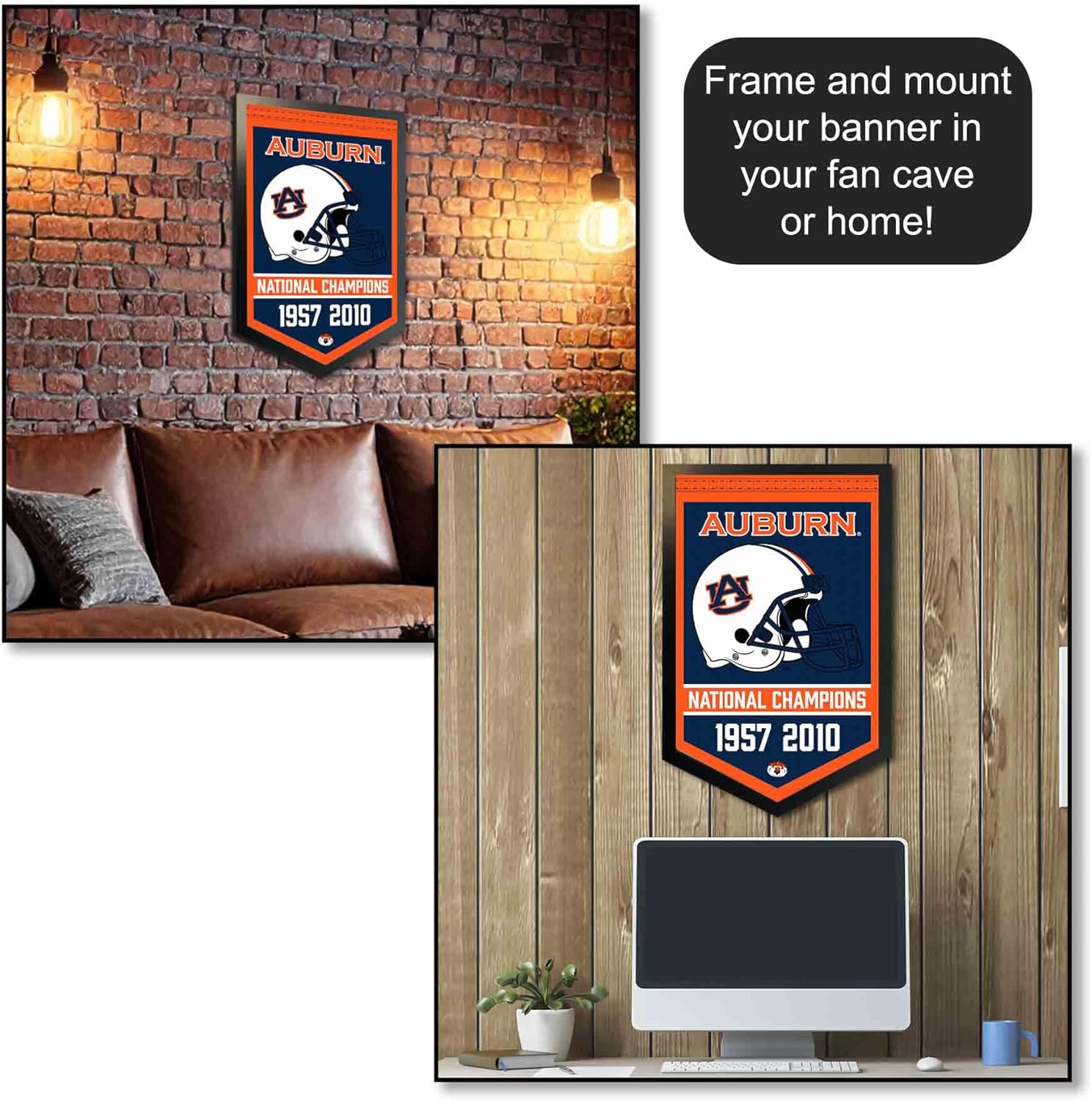 Auburn Tigers Football National Champions Banner - Image 4