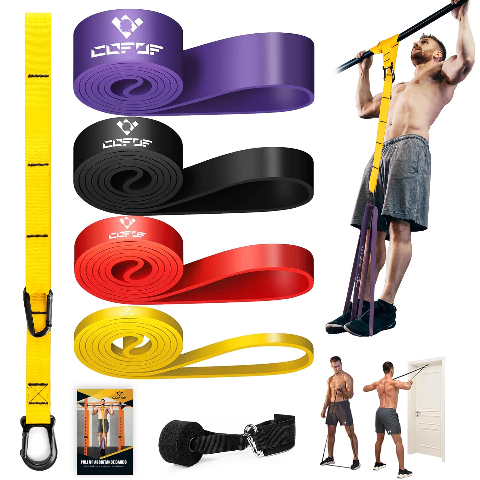 Assisted Pull Best Resistance Pull Up Bands Adjustable Pull-Up