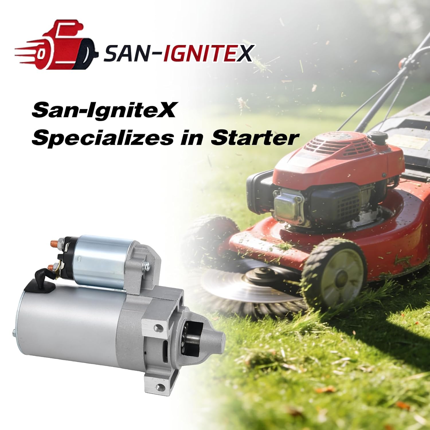 10 Teeth Kohler Starter Replacement 2509808 2509809 2509811 2509821 Compatible with John Deere, Toro, Cub Cadet, Scotts, Thomas, Grasshopper for 15-31 HP Mowers&Tractors 41012182 41012182R 41012414