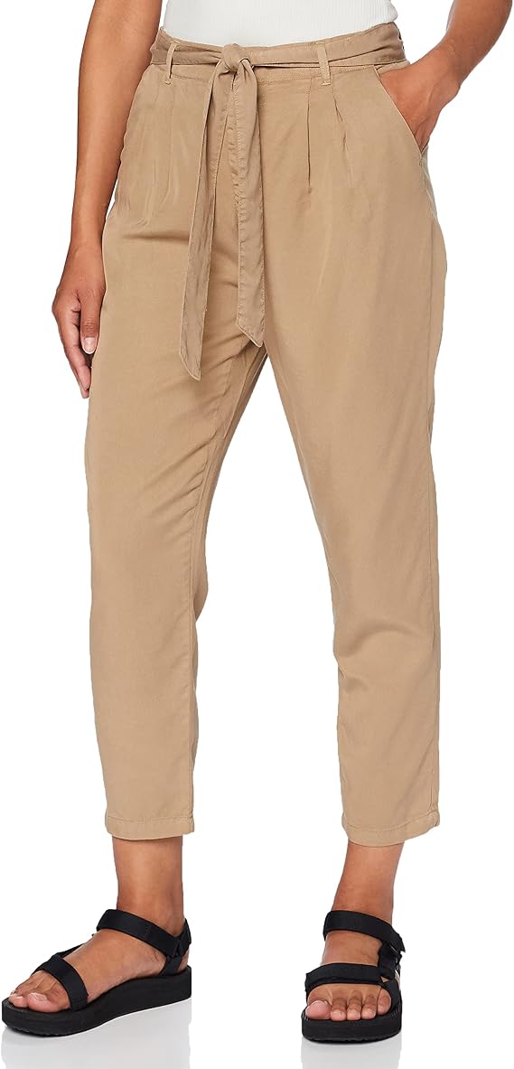 Vero Moda Vmeva HR Loose Cotton Pant Ga Color Pantaloni Donna lencicol  Donna Moda