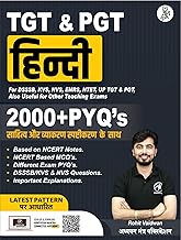 TGT/PGT HINDI Book, 2000+ PYQs with Explanations For DSSSB, KVS, NVS, EMRS, UPTGT/PGT, HTET TGT/PGT & Also Useful for Other Teaching Exams | Adhyayan Mantra | Rohit Vaidwan