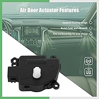 Vista 3 de SCITOO Actuador de puerta de mezcla de calentador HVAC 604-274 compatible con Ford Expedition 2007-2014, para Lincoln Navigator 2007-2017, reemplazo