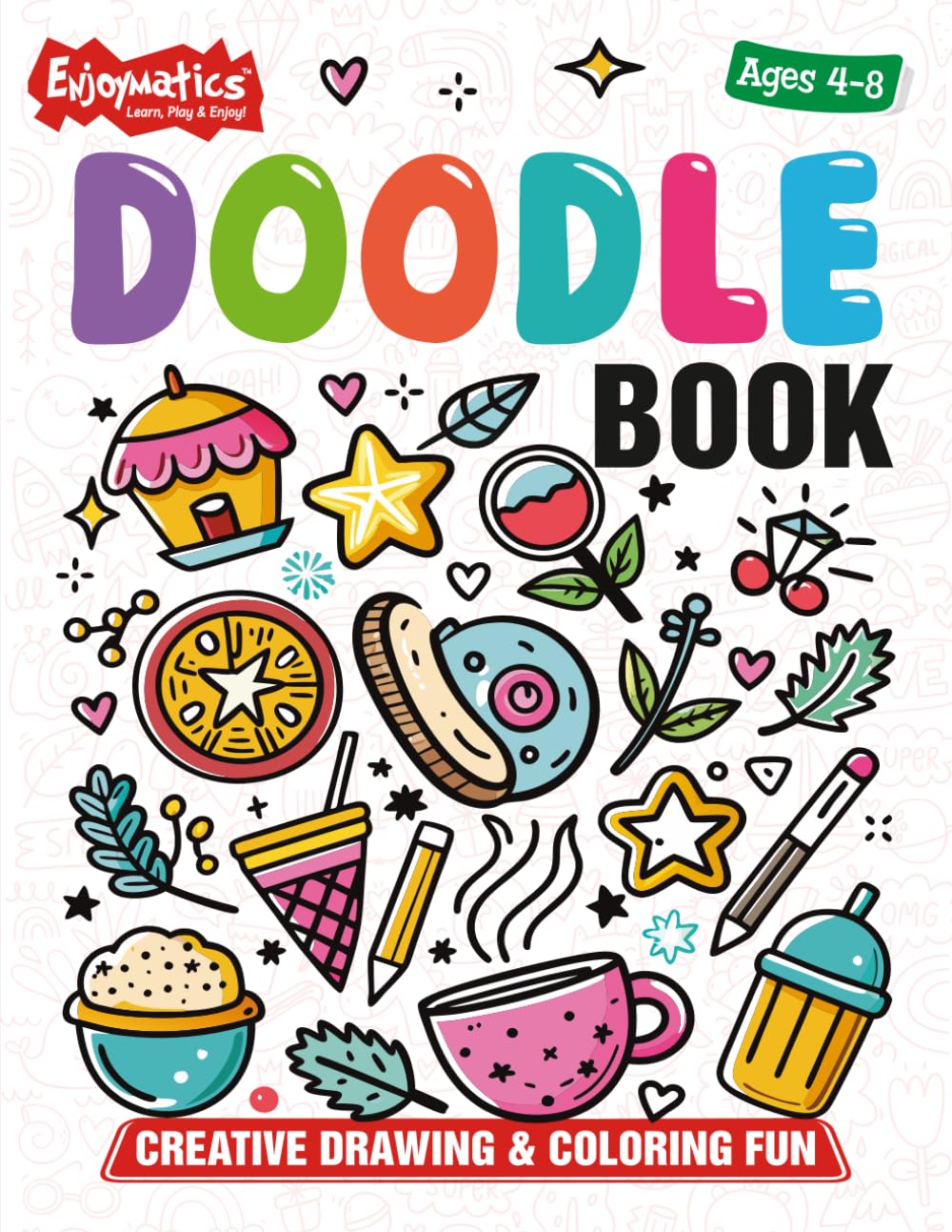Doodle Book for Kids Ages 4–8: Creative Drawing and Coloring Fun with Big Easy Doodles for Imagination and Screen-Free Play
