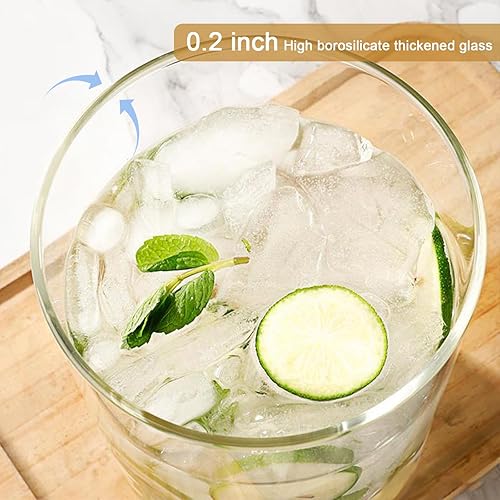 Miniatura 4 de Dispensador de bebidas, dispensadores de bebidas de 2.9 galones para fiestas, dispensador de bebidas de vidrio con espita - Dispensador de bebidas