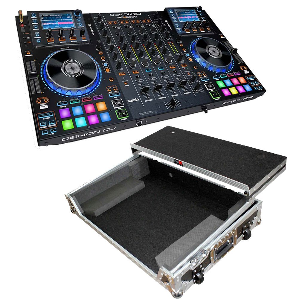 Denon DJ MCX8000 Standalone DJ Player and Serato 4-Channel DJ