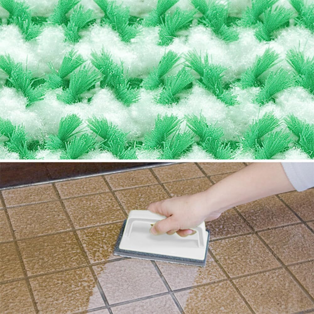 Azuma Industrial AZ655 Exterior Wall Entrance Brush Sponge H Body Light Gray Entrance Cleaning Veranda Cleaning Exterior Wall Cleaning Hand Brush