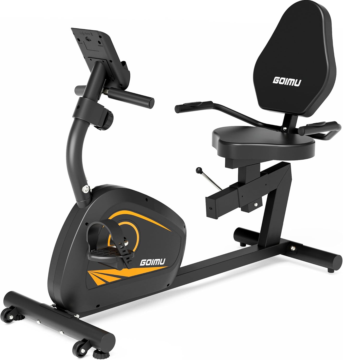 Recumbent Bike Amazon Goimu Recumbent Exercise Bike 8-Level