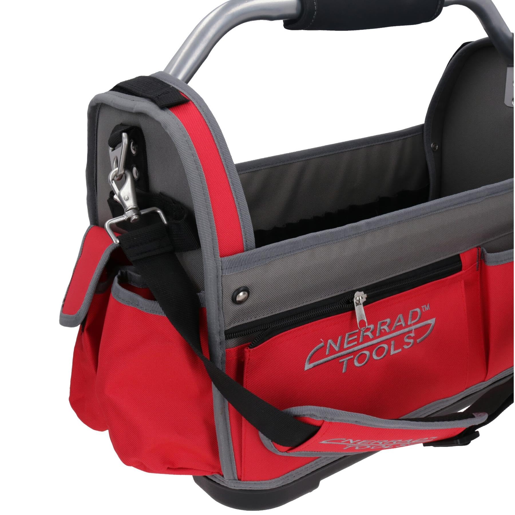 AB Tools Bolsa de transporte para herramientas de fontaneros de 18 pulgadas, asa sólida + base