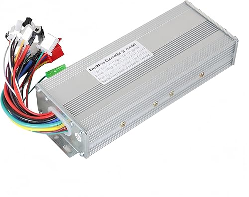 Miniatura 9 de Silscvtt Controlador de velocidad de motor sin escobillas 36-48V 800W Scooter Controlador DC Reemplazo para E-Bike Square Wave Controller