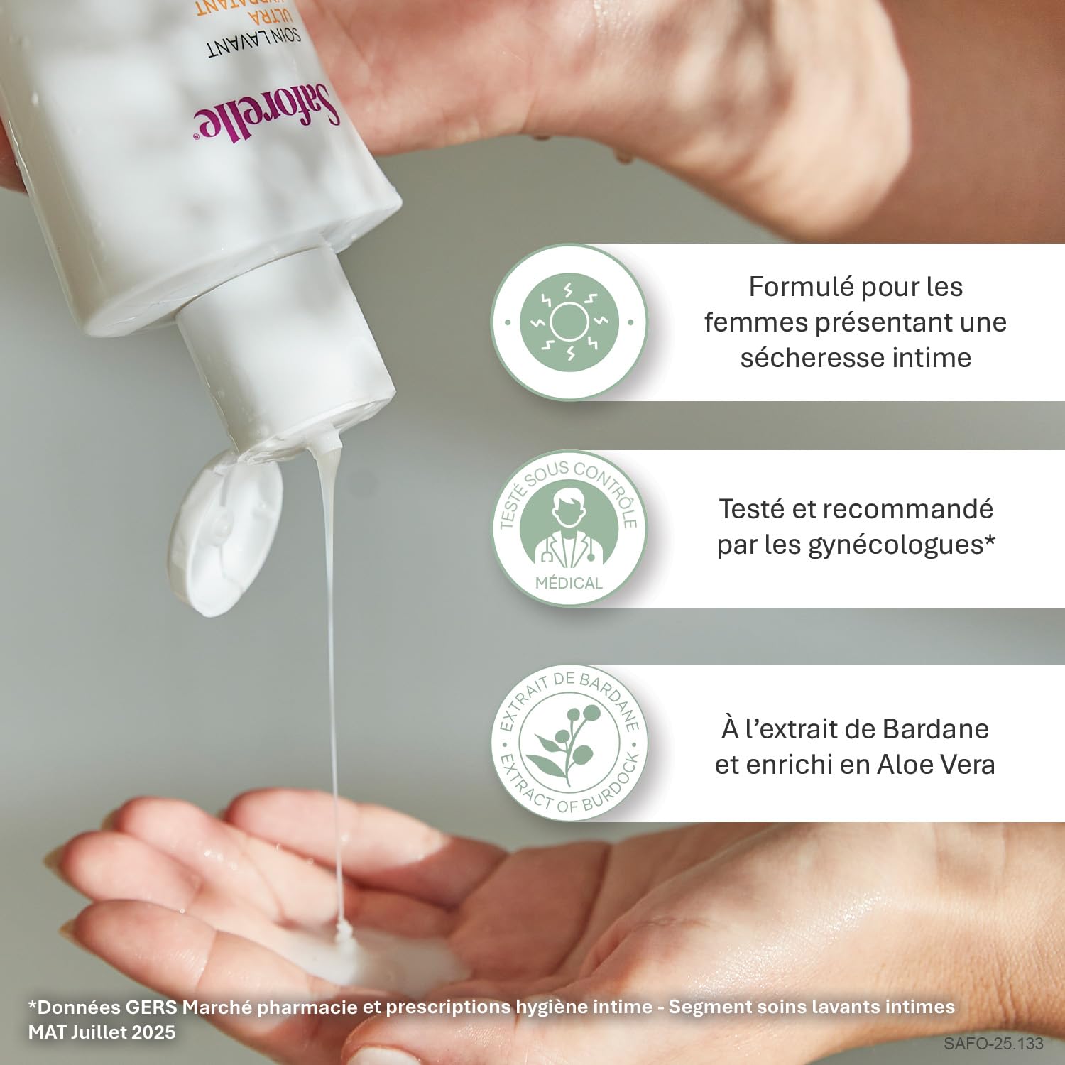 Saforelle Intensive Moisturising Cleansing Care 500ml