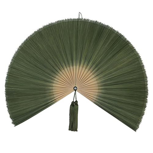 ChumDecor Bamboo Fan Wall Decor,Japanese Chinese Wall Fans,Large Bamboo Fan