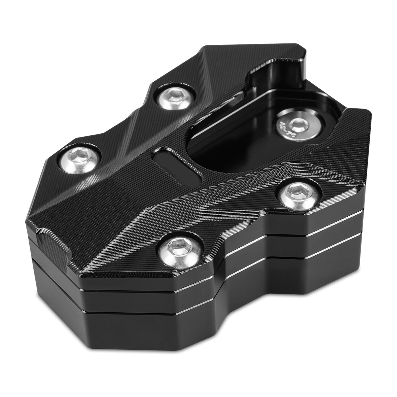 Estriberas Moto para Almohadilla de ampliación para caballete lateral compatible con BMW R1300 GSA suspensión ajuste altura adaptable para GS 2024-2025