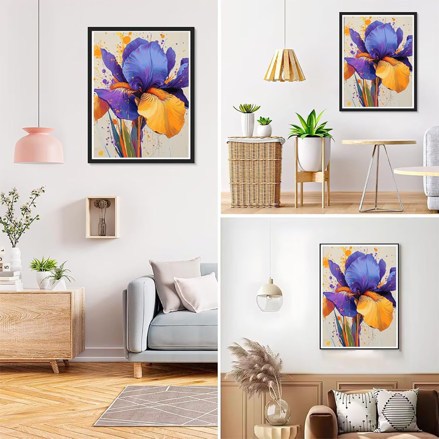Malowanie po numerach dla dzieci, kwiaty, malowanie według numerów, dla dorosłych, kwiaty, początkujących, zestaw do malowania artystycznego, kolorowy olej, akrylowy pigment, rysunek, lakier do domu