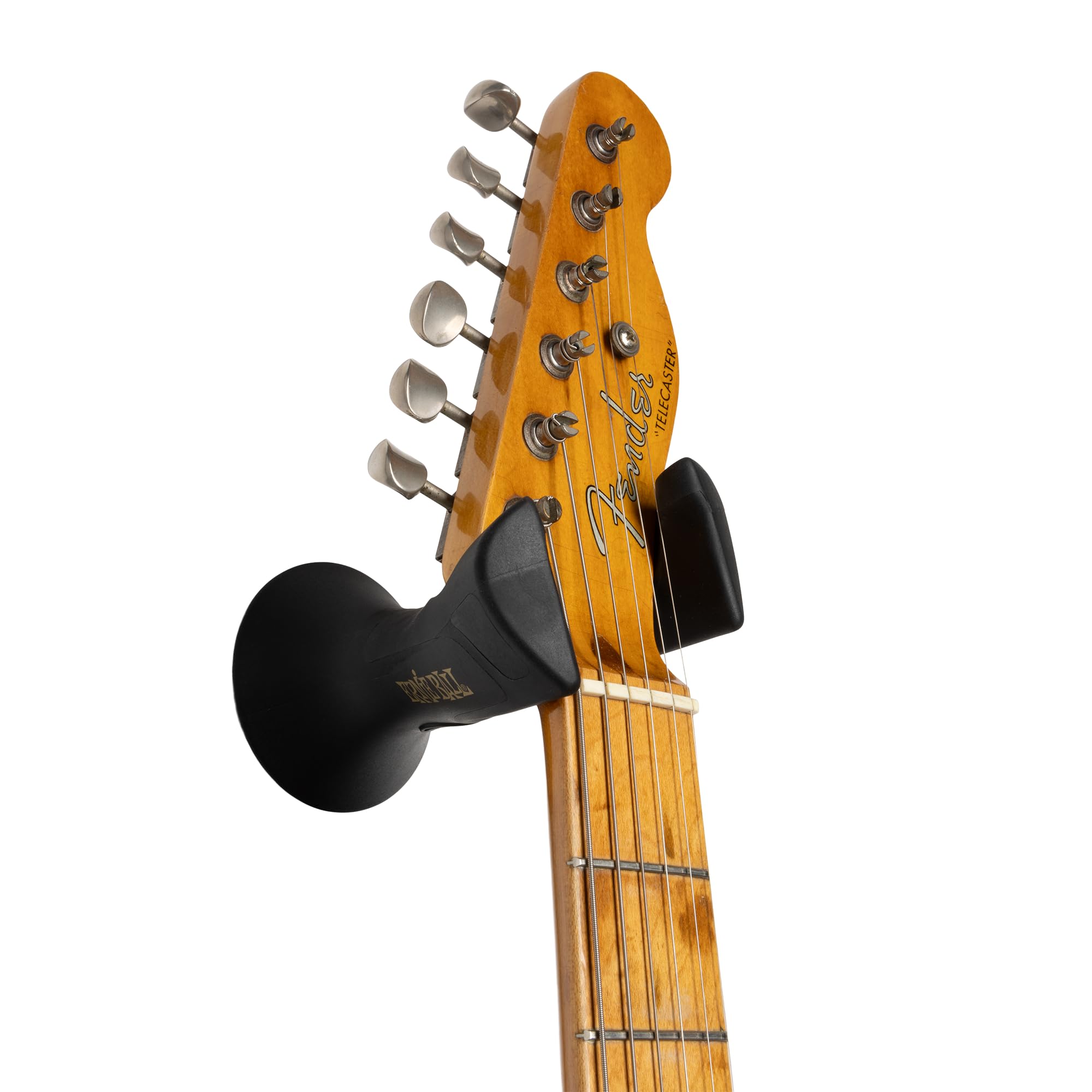 Ernie Ball Gitarren Wandhalterung, Halter für Gitarren und Bässe - Schwarz