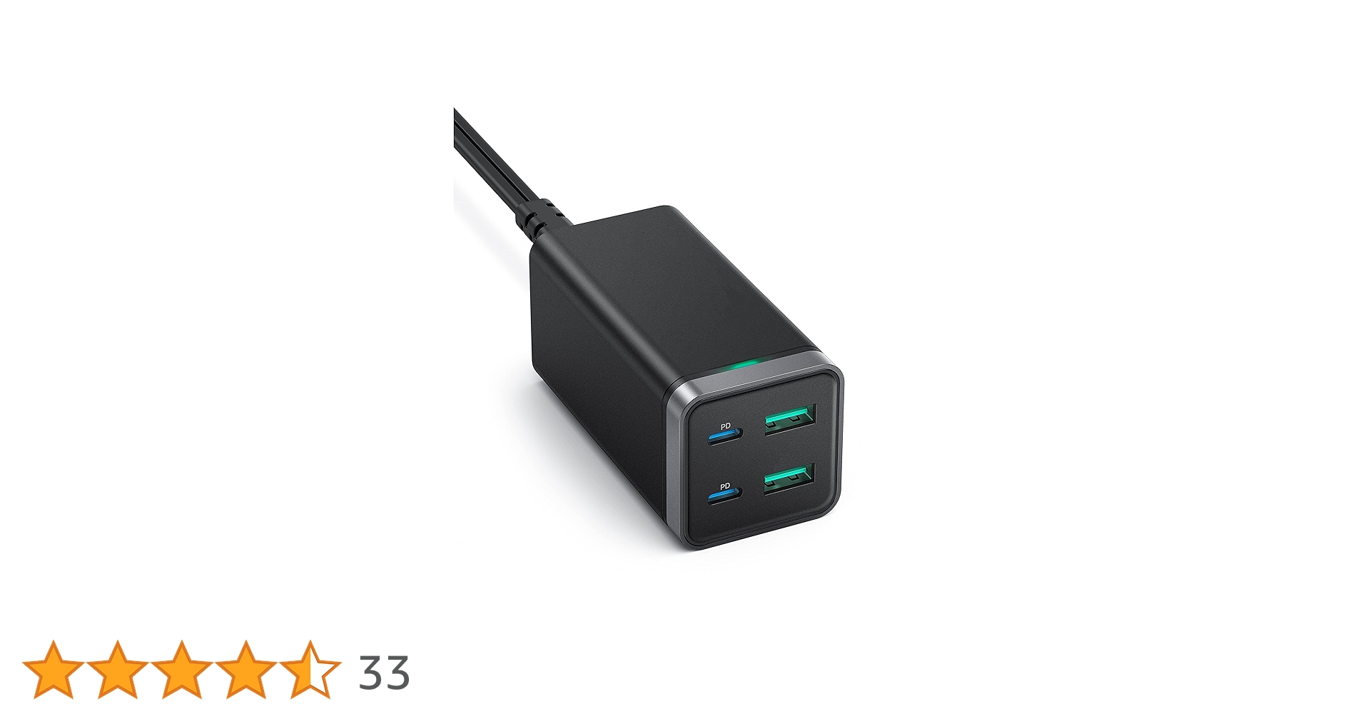 Alfox PD 65W USB-A&USB-C 4ポートTypeC急速充電器 Amazon | Alfox モバイルバッテリー 65W 20000mAh【USB-A&USB-C