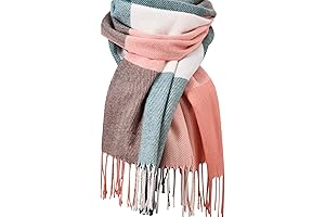 Womens Winter Scarfs: Chic Plaid Scarves for Style and Warmth