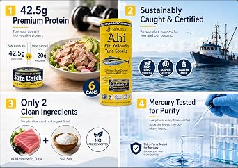 Safe Catch Ahi Wild Yellowfin Tuna