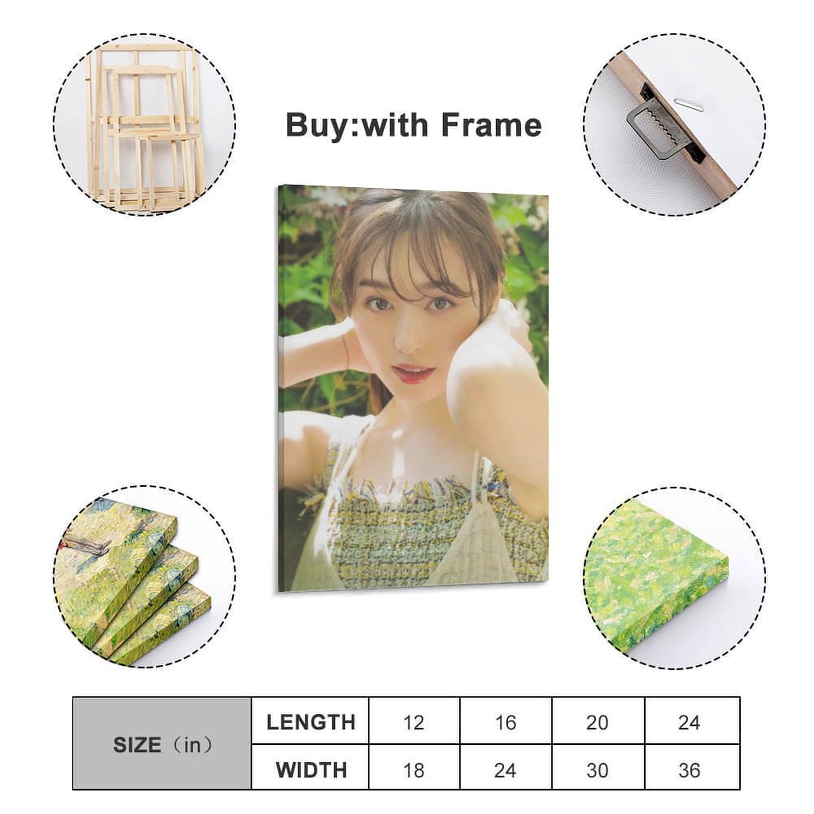 Amazon.co.jp: 福原遥 装飾画 福原遥 写真集 福原遥 ポスター