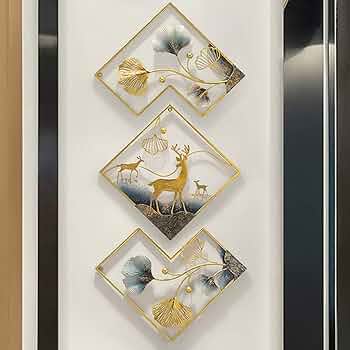 シンプルな芸術置物金属鉄芸装飾イチョウの葉の装飾q シンプルな芸術置物金属鉄芸装飾イチョウの葉の装飾q