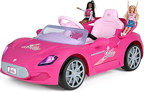 PEG Barbie voiture électrique 12V, télécommande, double siège