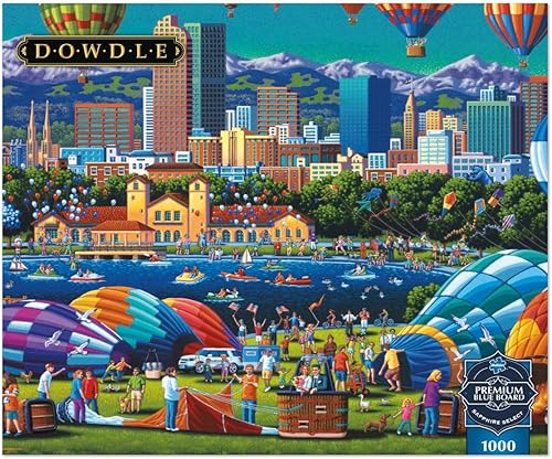 Miniatura 6 de Buffalo Games - Sapphire Select- Eric Dowdle - Balloon Spectacular - Rompecabezas de 1000 piezas - Desafiante y divertido - Tablero de rompecabezas