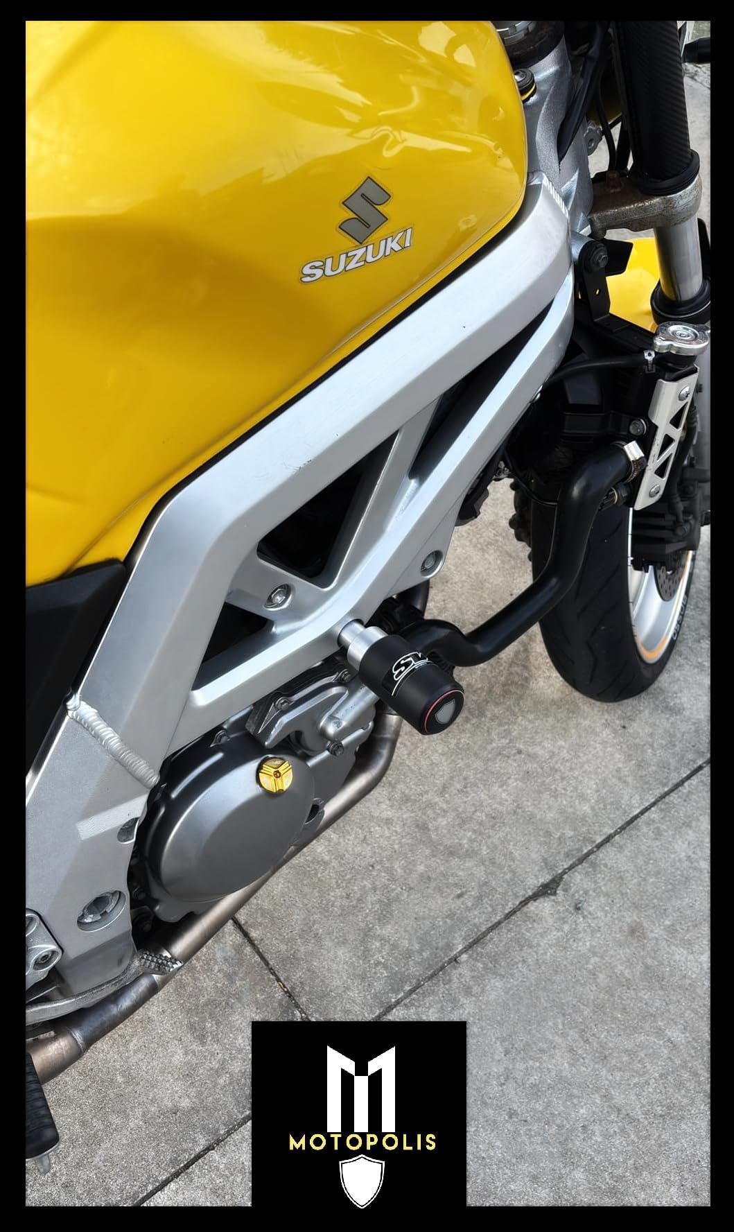 SUZUKI SV 650 1000 2003-... - TAMPONI PARACARENA PARATELAIO CRASH PADS PROTEZIONE