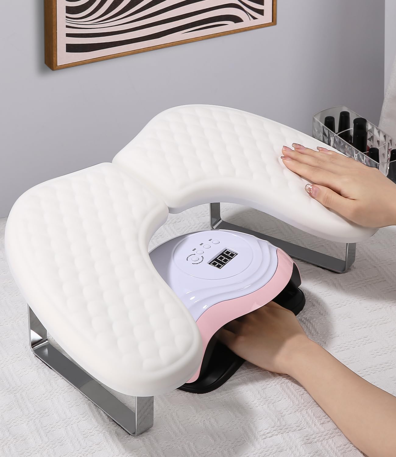 Reposamanos para Uñas, Reposamanos para Uñas, Cojines para Reposabrazos, Adecuado para Manicuras, Manicuristas