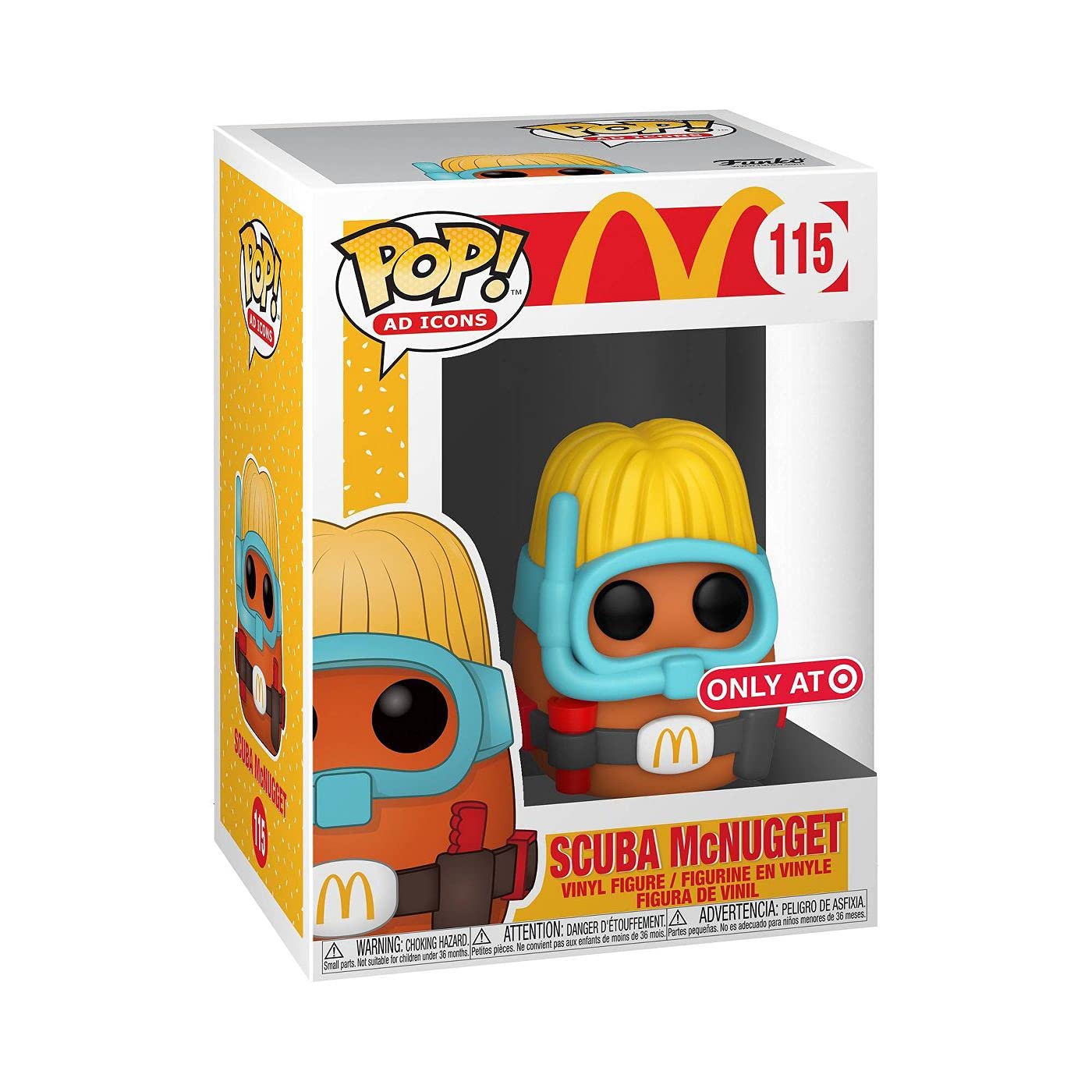 FUNKO POP マクドナルド　ナゲットバディーズ　限定　ドラマー　スキューバ Pop! Ad Icons: McDonald's McNugget Buddies 5-Pack - McDonald's