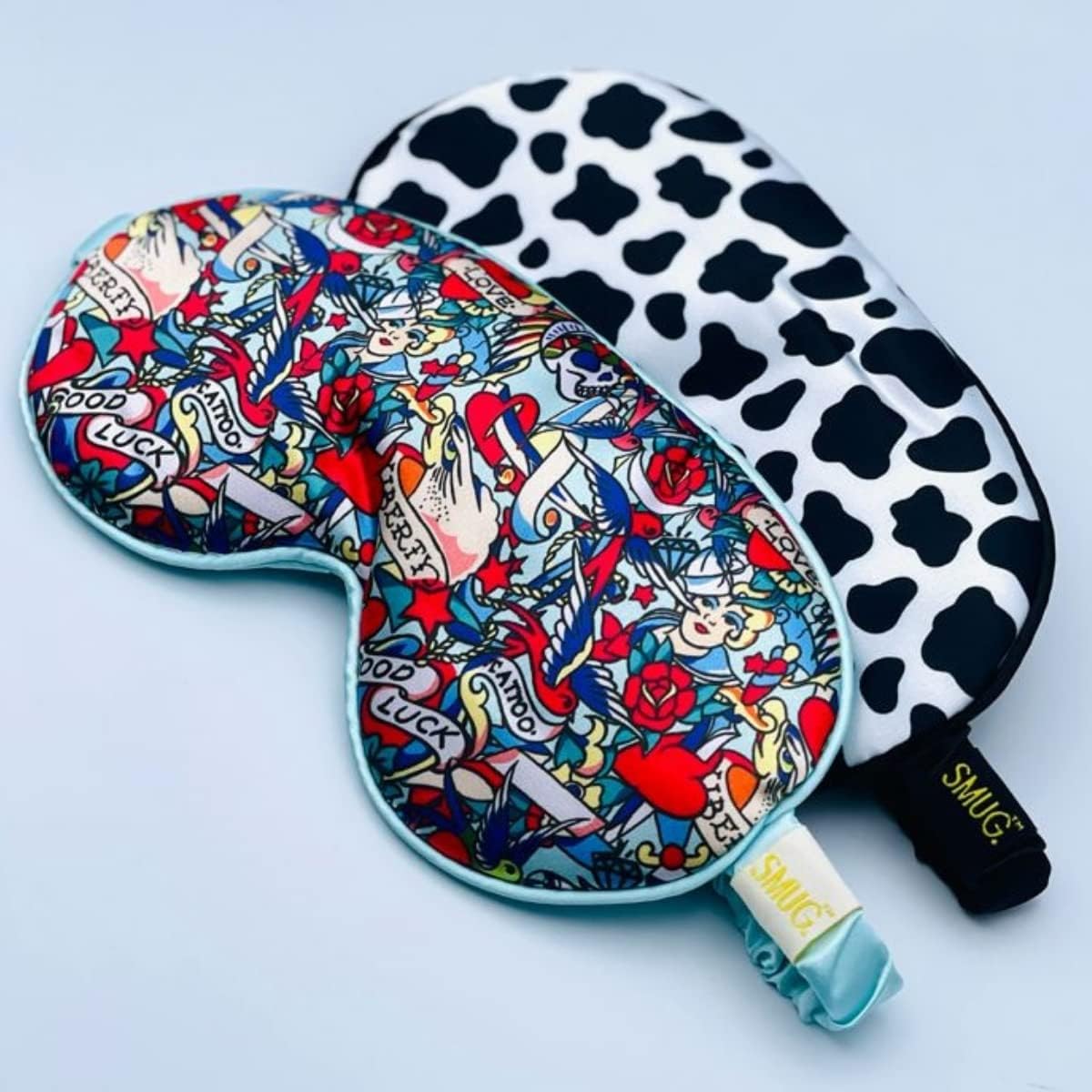 SMUG Satin Sleep Mask, Sleep Aid for Women & Men for Sleeping & Travel, Silky Soft to Nourish Skin & Reduce Dark Circles - Image 4