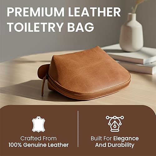 Miniatura 8 de Bolsas de cosméticos de cuero para mujeres, estuche de maquillaje hecho a mano, pequeñas bolsas de maquillaje, bolsa de monedas para joyas, bolsa de