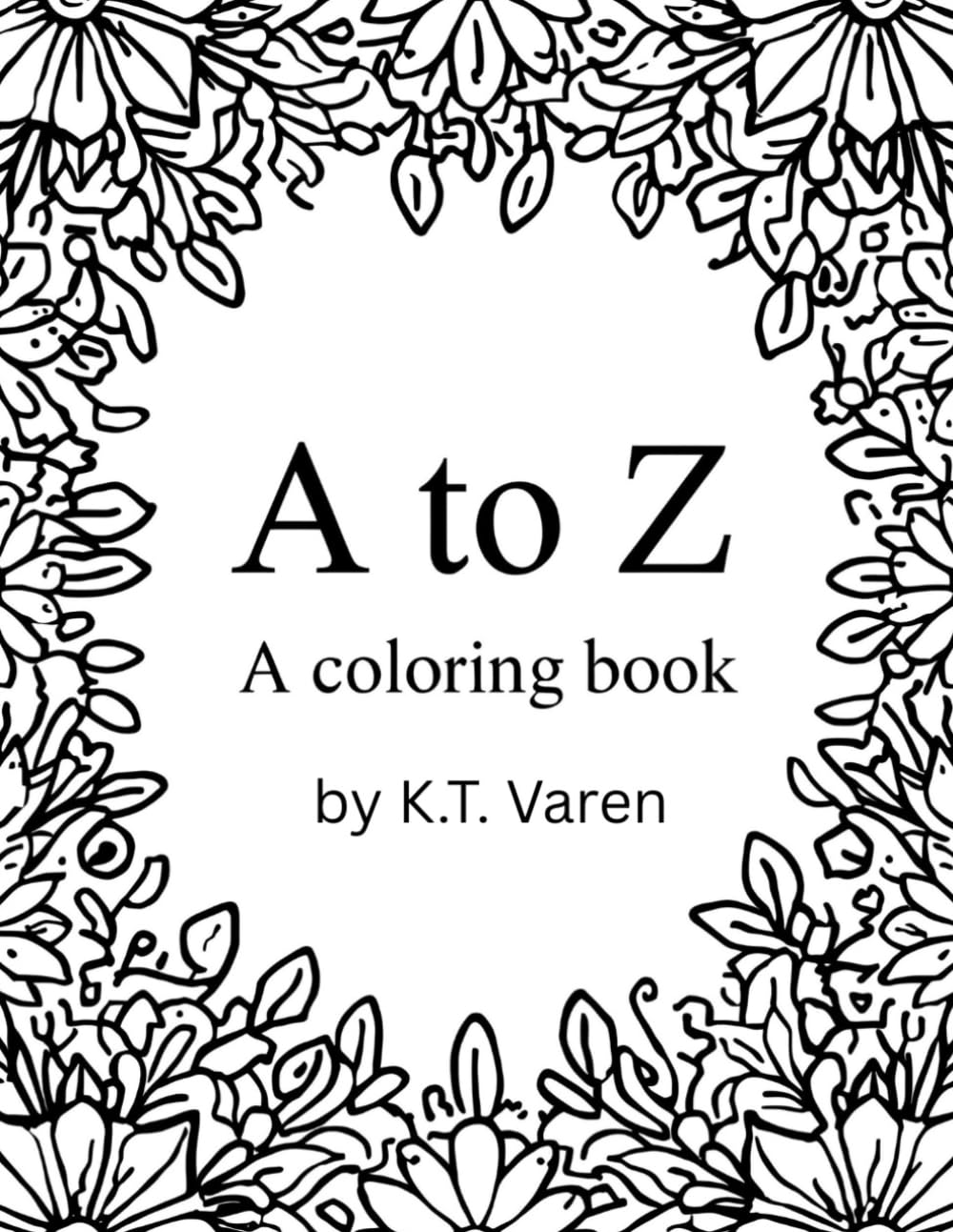 From A to Z: a coloring book