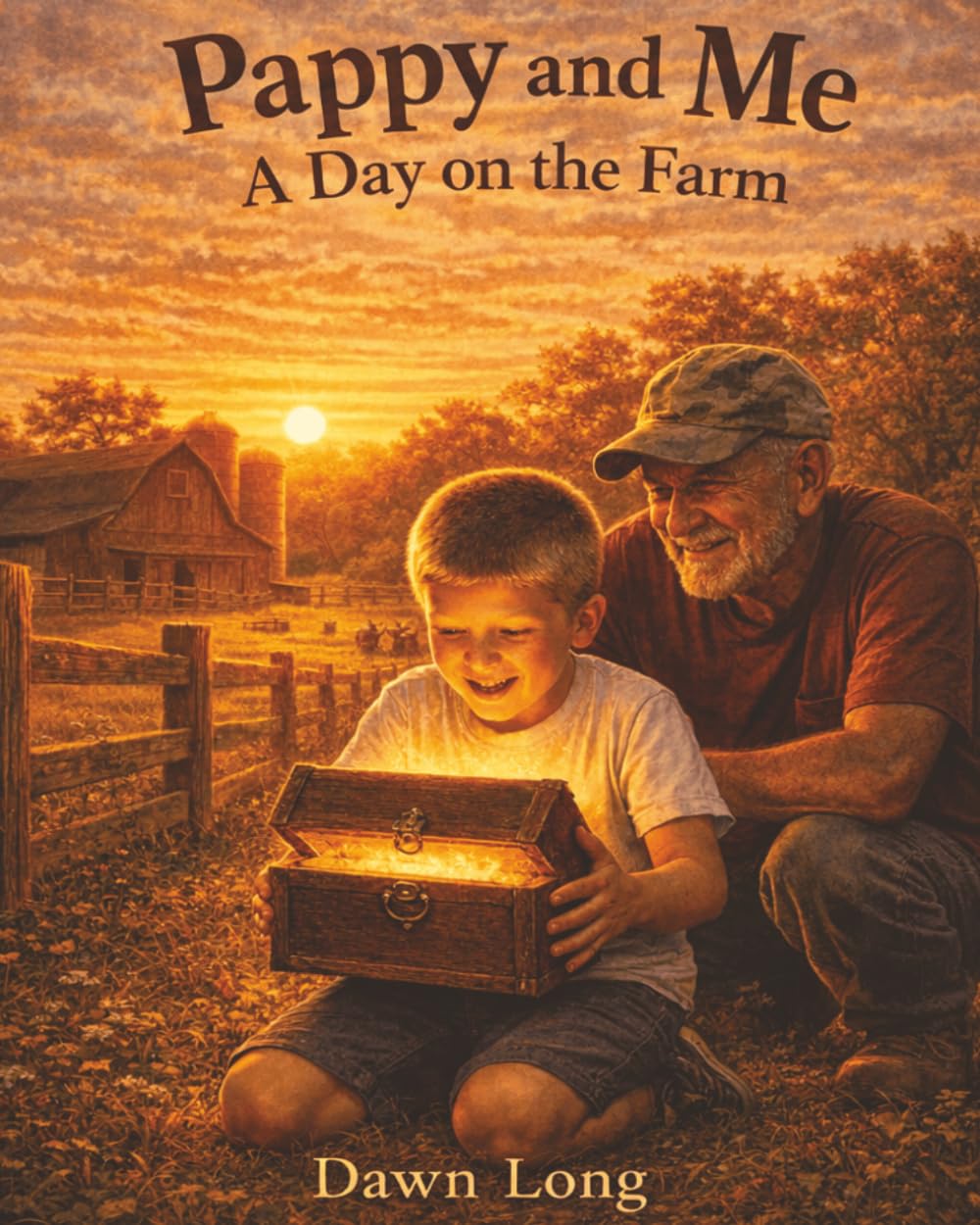 Pappy and Me: A Day on the Farm: A heartwarming story about grandparents, farm animals and finding treasure