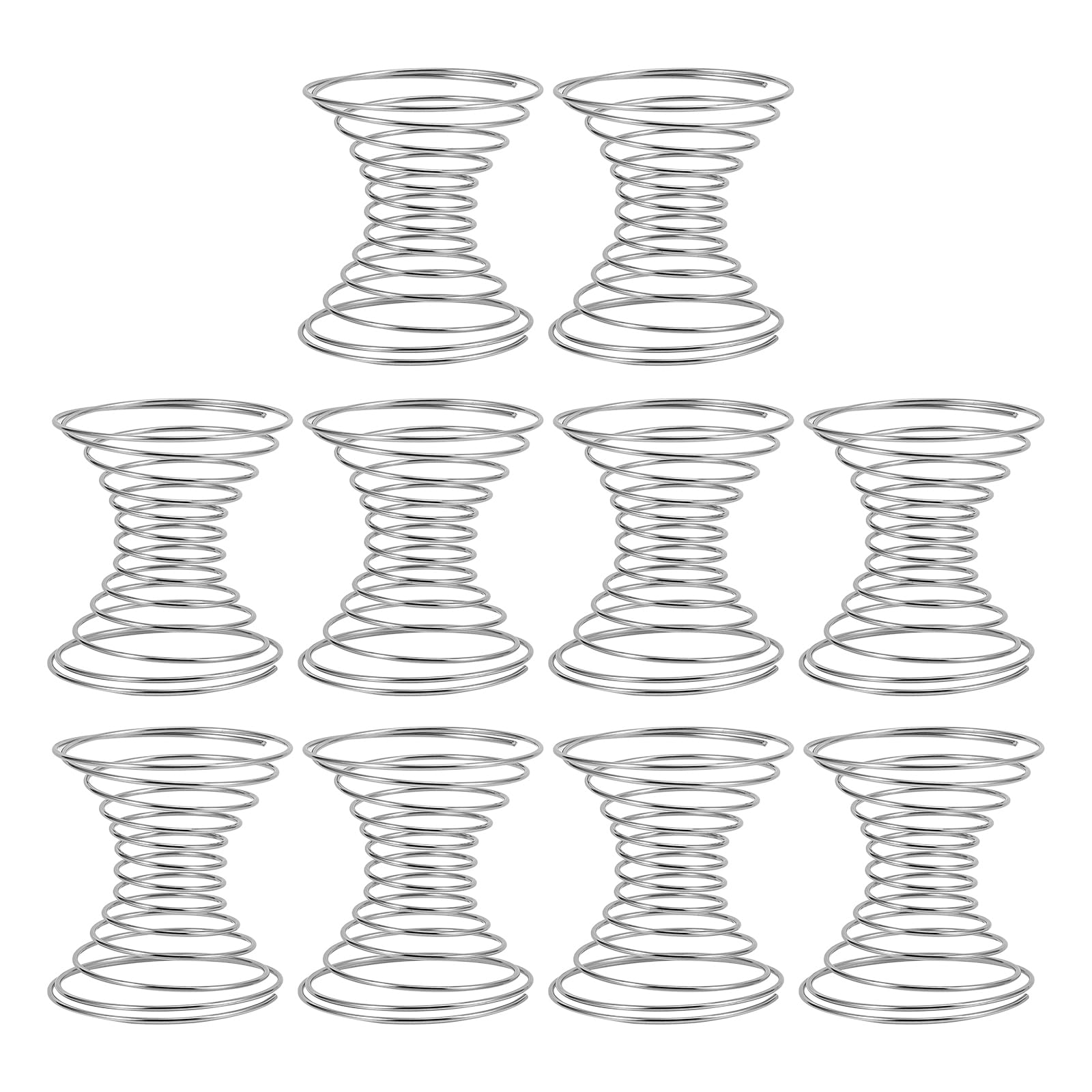 10 Pcs Stainless Steel Spring Balls Wire Whisk Ball Protein Mixer Drinks Blenders for Juice Coffee Formula