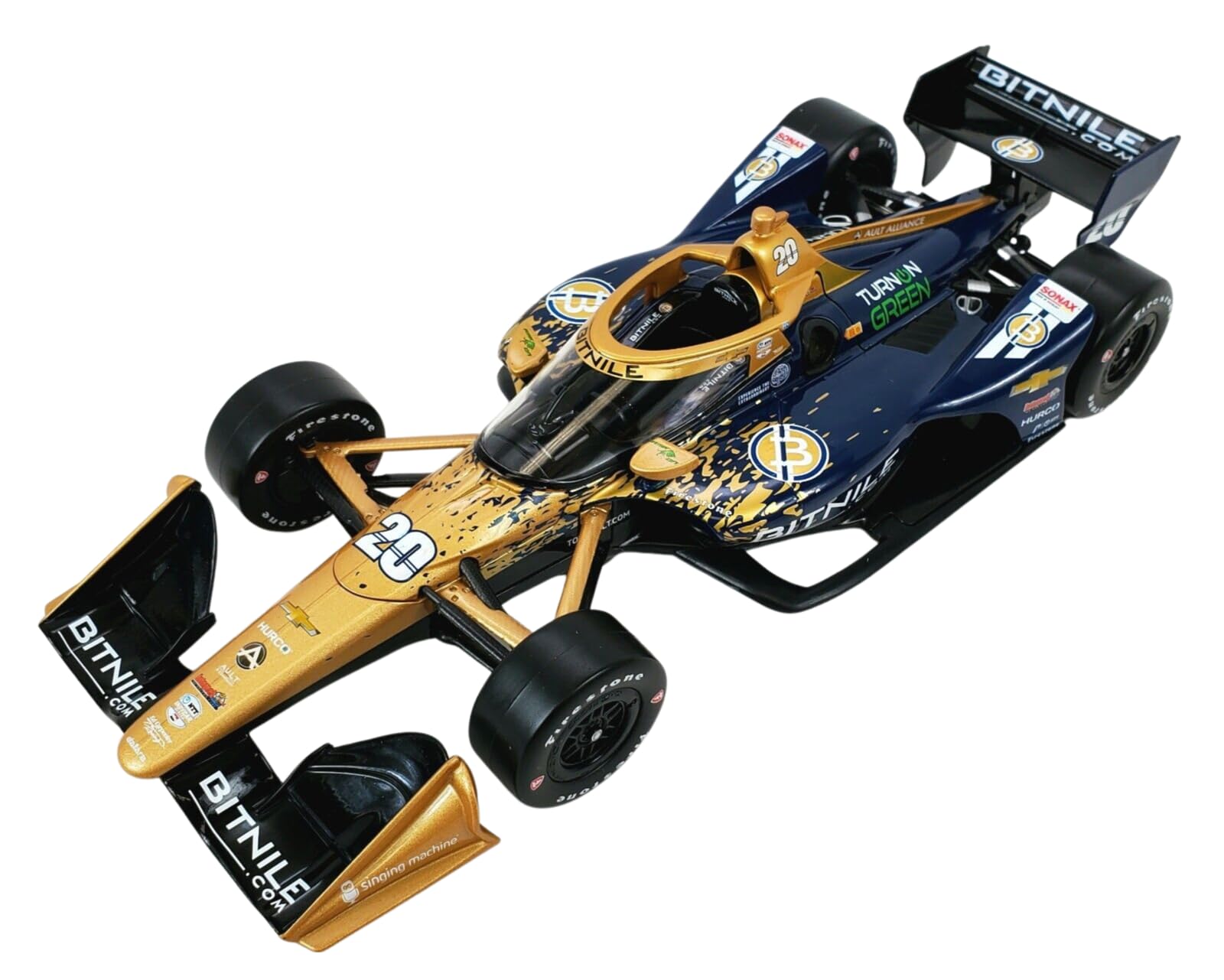 Amazon.com: Dallara IndyCar #20 Conor Daly Bitnile Ed Carpenter