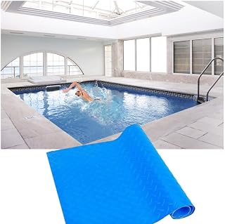 Pool Liner Pool Mat, Herringbone Anti Slip Swimming Pool Protector Pad, Pool Ladder Mat, Waterproof Pool Mat Weather-Resistant Pool Ladder Mat90 * 40cm/35.43 * 15.74Inch
