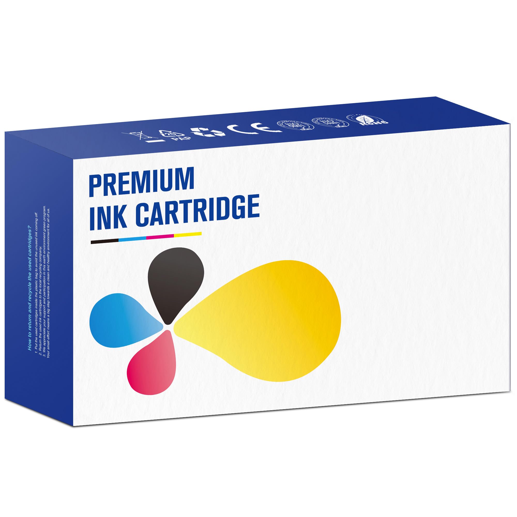 962xl ink cartridges combo pack compatible for hp ink 962xl 962 black and color combo pack replacement for hp officejet pro 9010 9015 9016 9018 9020 9025 printers, no e series printer (4 pack)