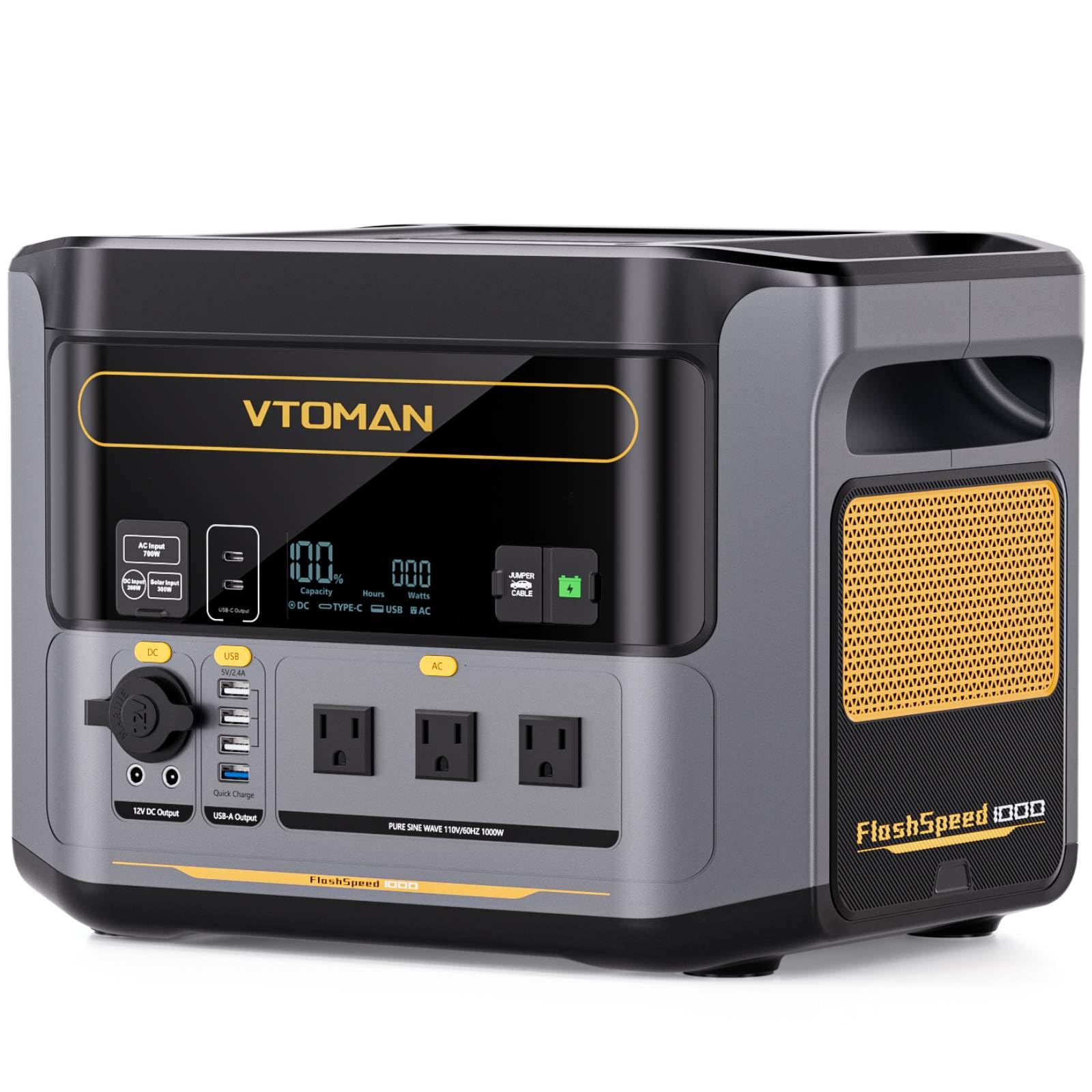 〔おまけつき〕VTOMAN FlashSpeed 1000 828Wh Amazon.com : VTOMAN FlashSpeed 1000 Portable Power Station