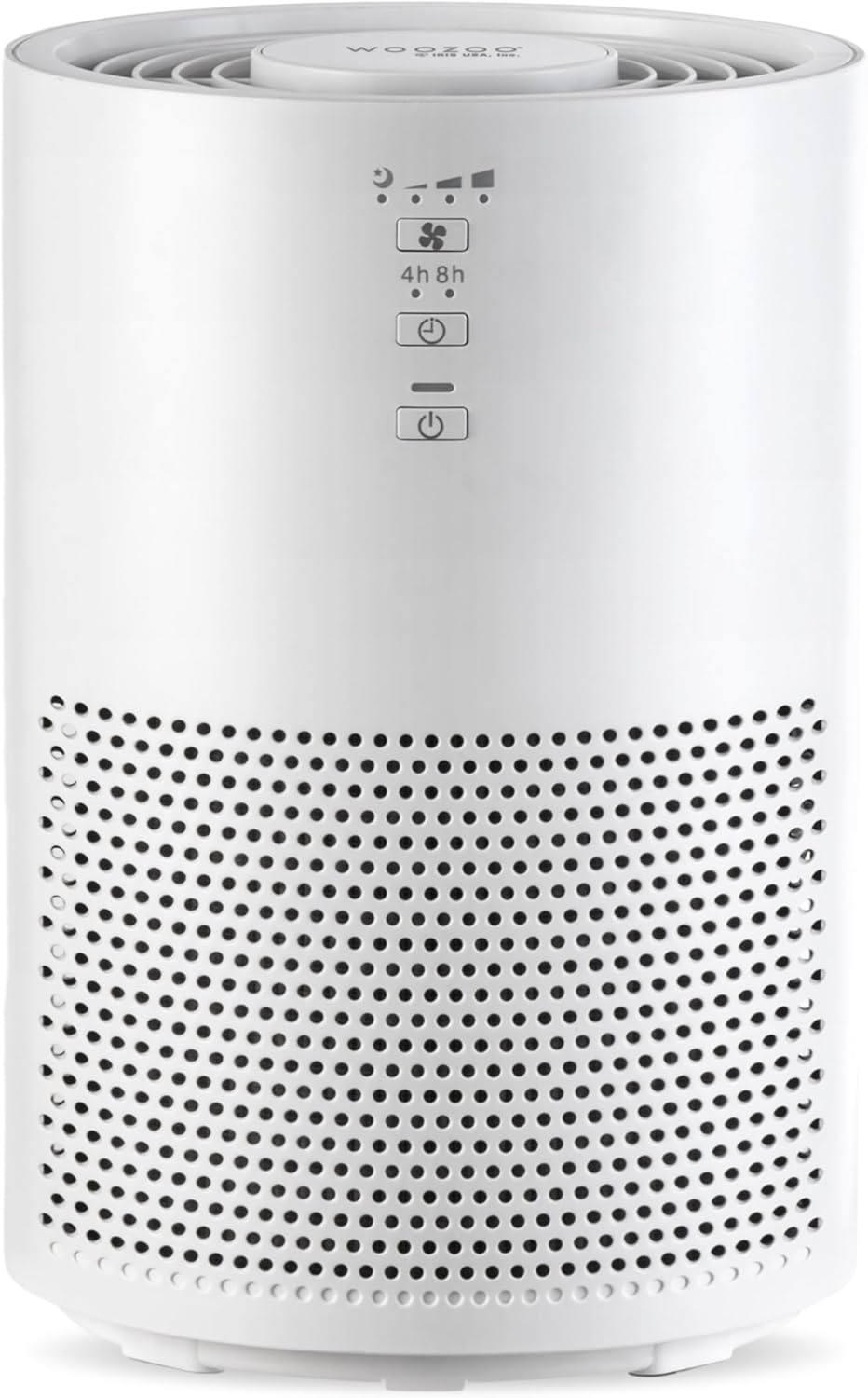 IRIS USA WOOZOO Air Purifier for Home Allergies Dander in Bedrooms, H13 HEPA 3-in-1 Filter Remove Up to 99.97% of Particles Pet Hair Smoke Pollutants Odor, Cover Up to 307 ft², 23W Energy Star Motor