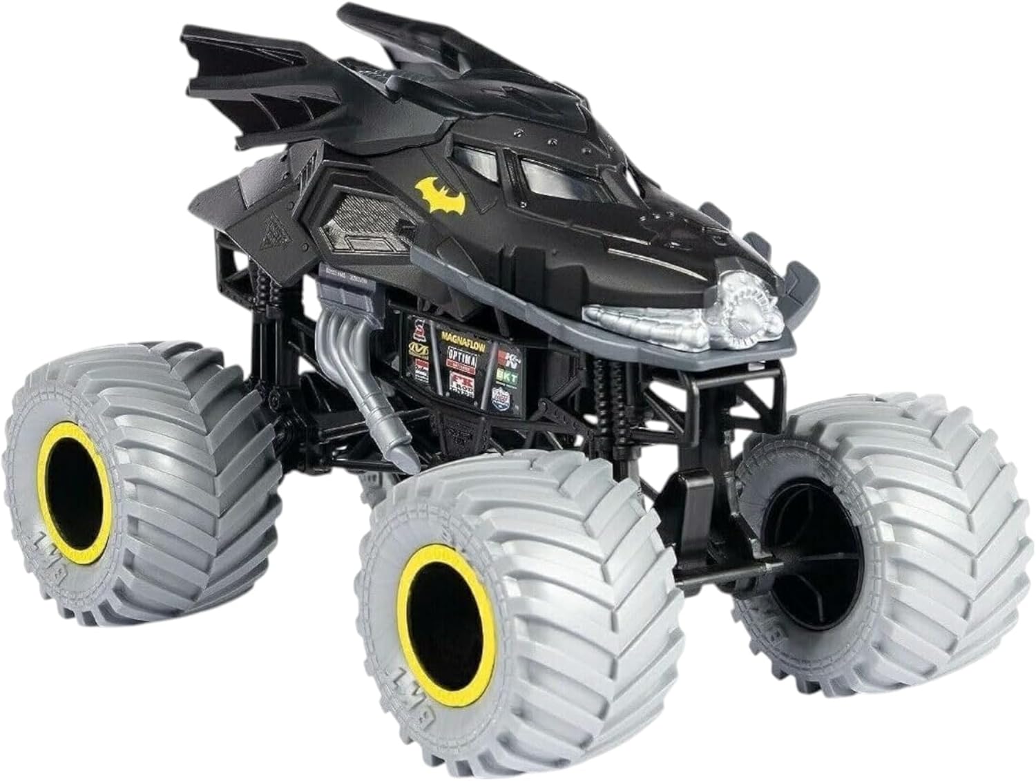 Monster Jam Official 1:24 Scale Diecast Monster Truck (Series 19 Batman Silver Tires)