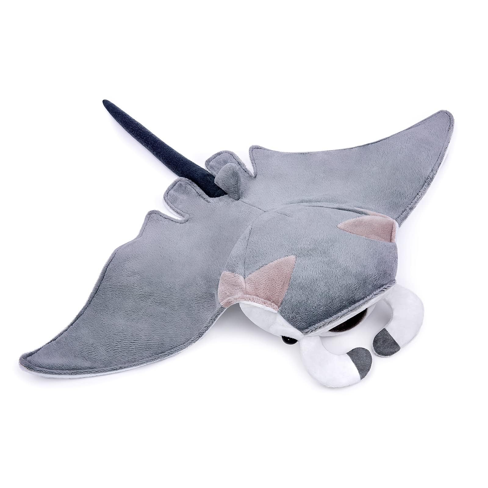 lilizzhoumax Tiburón Ballena Peluche 50cm/20” Lindas muñecas de Relleno de roedores, Tiburón Ballena Peluche Suave Relleno Juguetes De Animales Salvajes Regalo para Amigos Y Niños — view 20