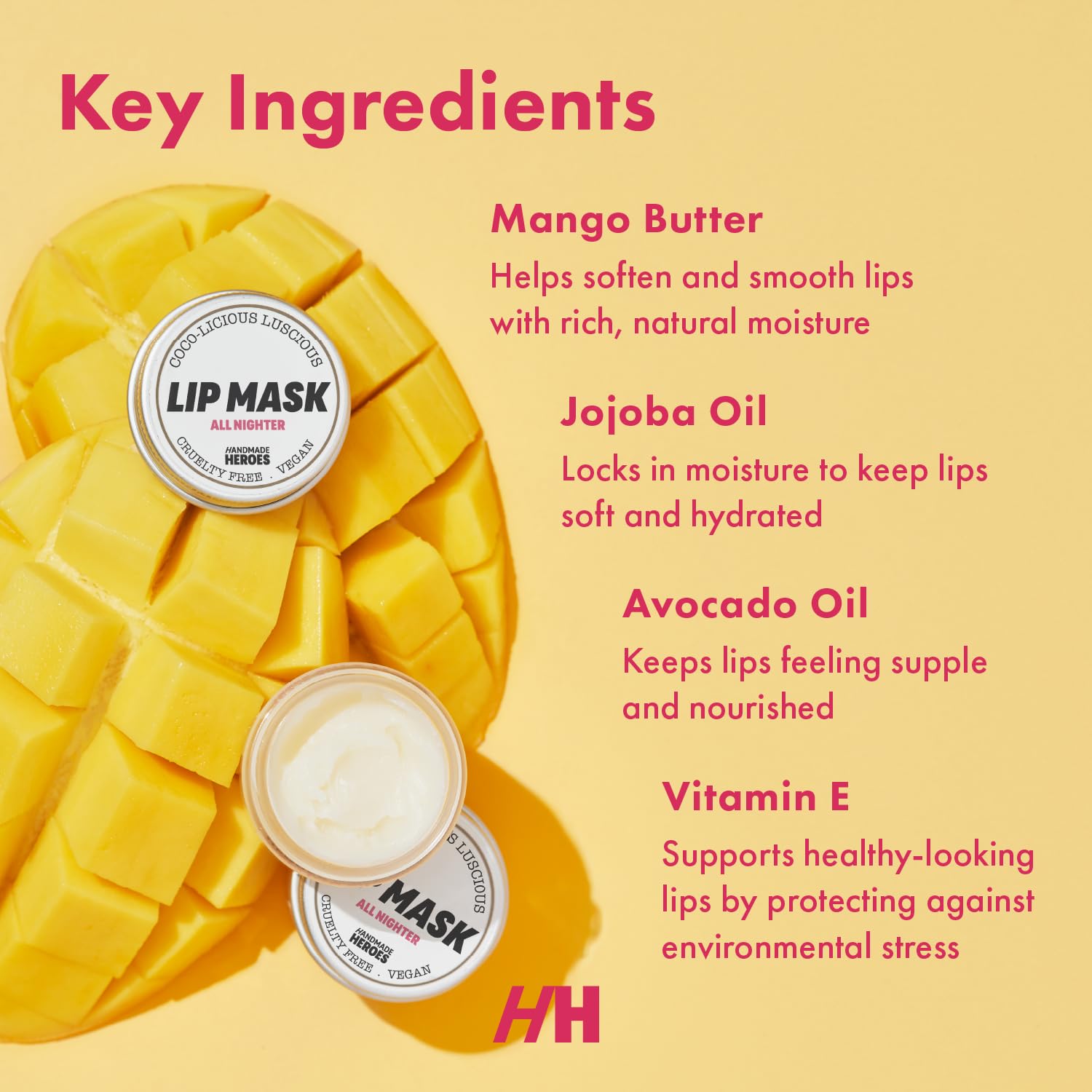 100% natürliches Lippenpeeling, vegan, pflegendes Kokosnuss-Lippenpeeling, sanftes Peeling, Zucker, Lippenpolitur und Lippenpeeling, Scrubber für rissige und trockene Lippen (Lip Scrub und Lippenmaske