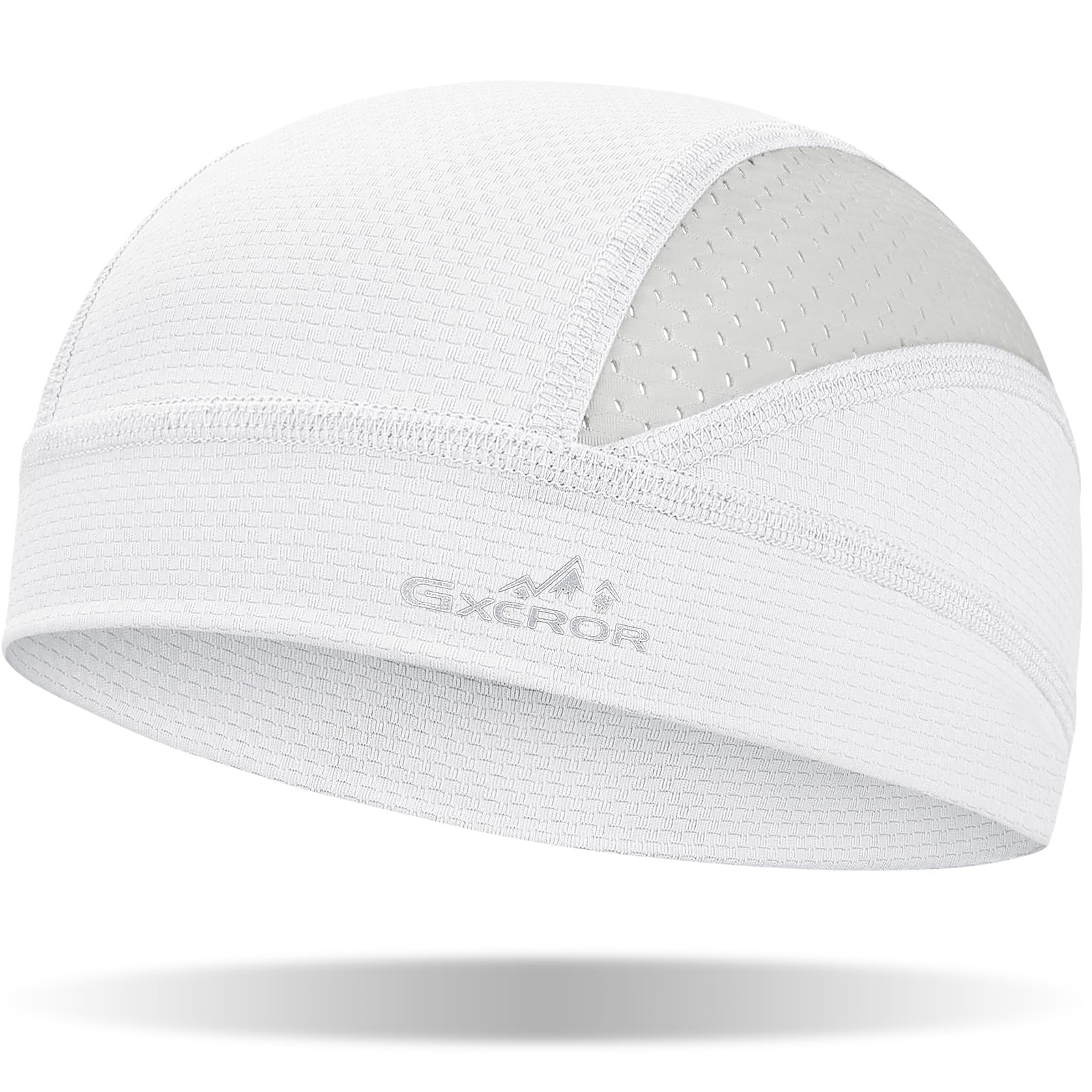 GXCROR Cooling Skull Cap for Men Women Sweat-Wicking Breathable Mesh Liner for Helmets, Summer Cycling Motorcycle