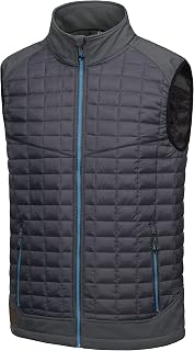 Men’s Lightweight Puffer Vest, Warm Outdoor Sleeveless Jacket for Golf Hiking Running