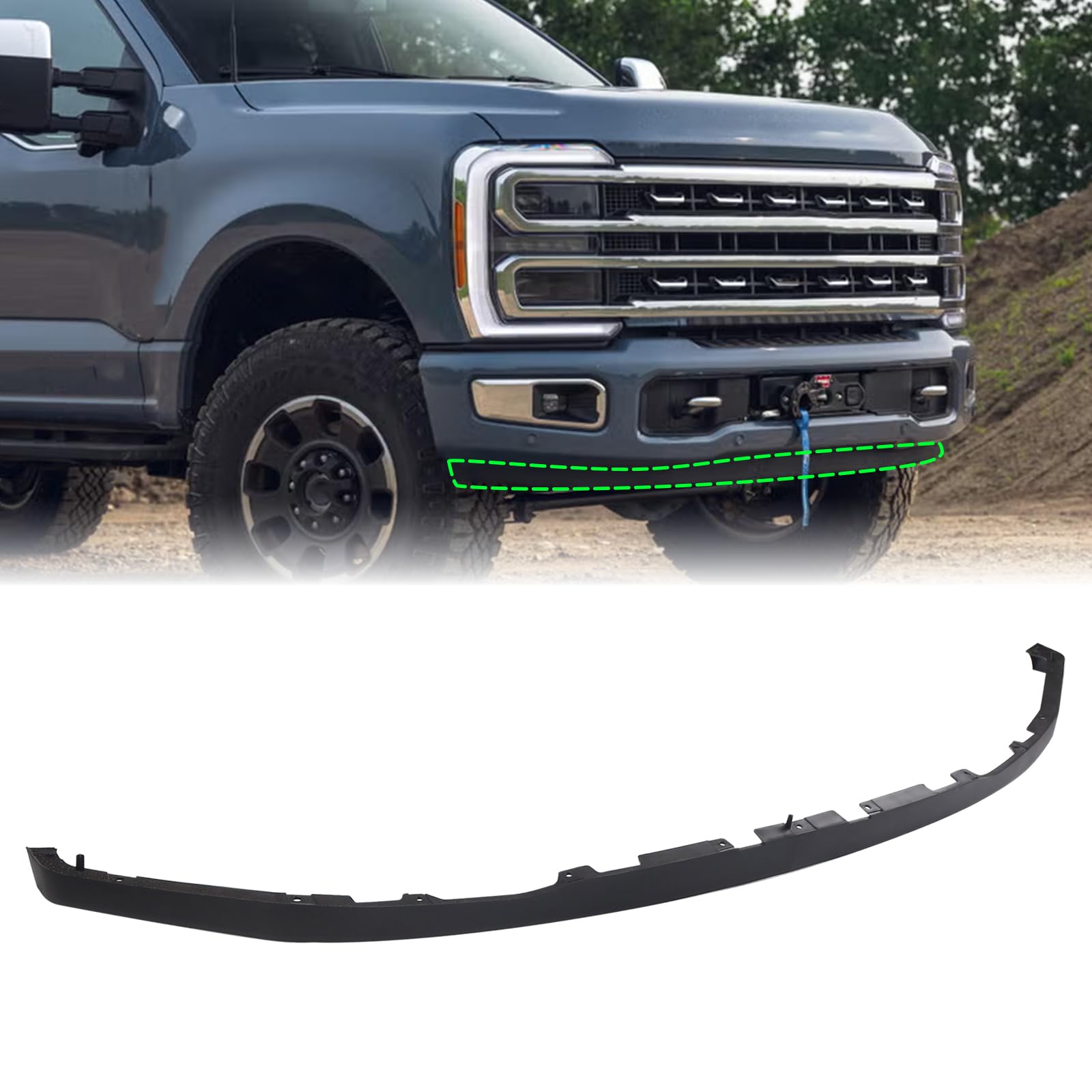 プレスト Amazon.com: YEQSHNG Front Bumper Lower Valance Panel 2.15 Inches