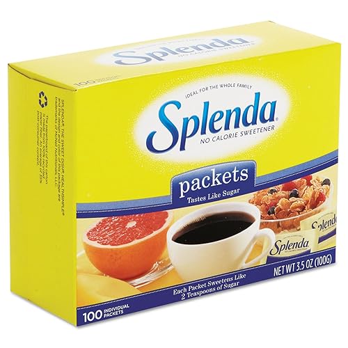 Splenda 200022CT Paquetes edulcorantes sin calorías, paquetes de 0.035 onzas