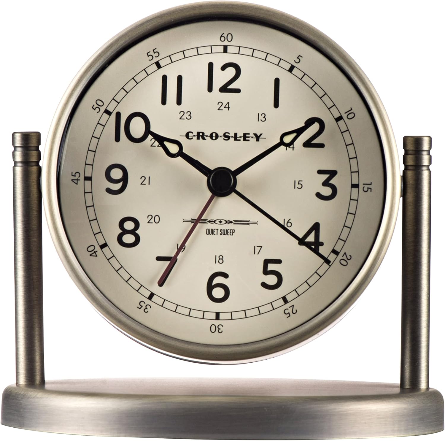 Timelink Nautical Alarm Clock for Desk Side Table and Night