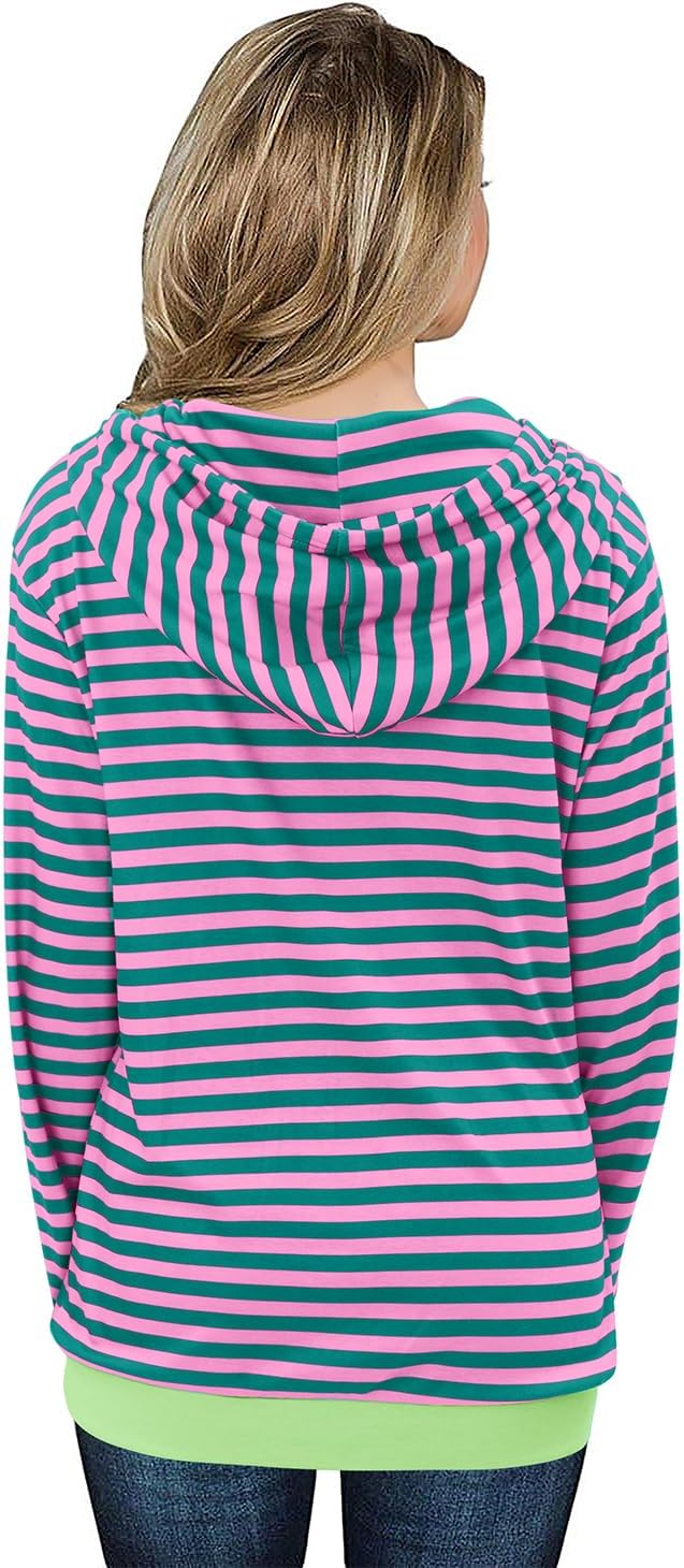 MODARANI Womens Pullover Hoodies Teen Girls Fashion Hooded Sweatshirt Womans Fall Tunic Top - Image 4