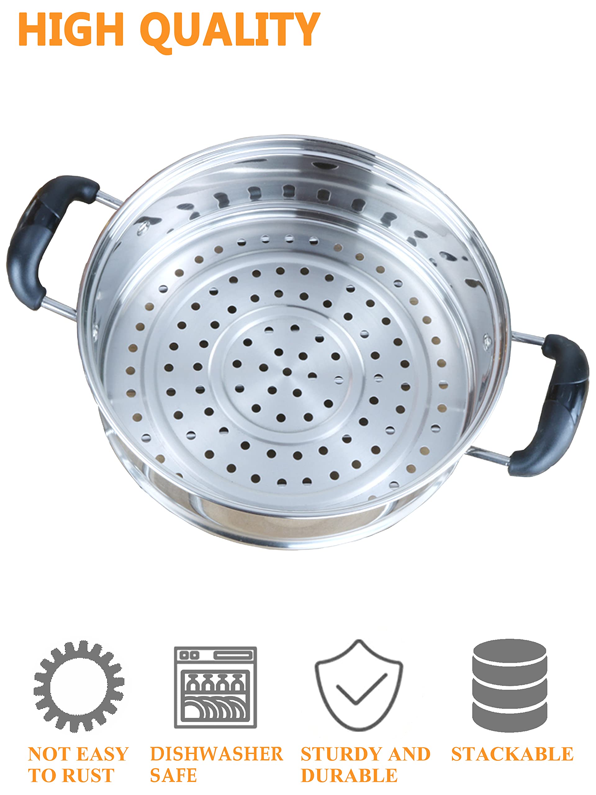 Stacked Food Steamer Us Only