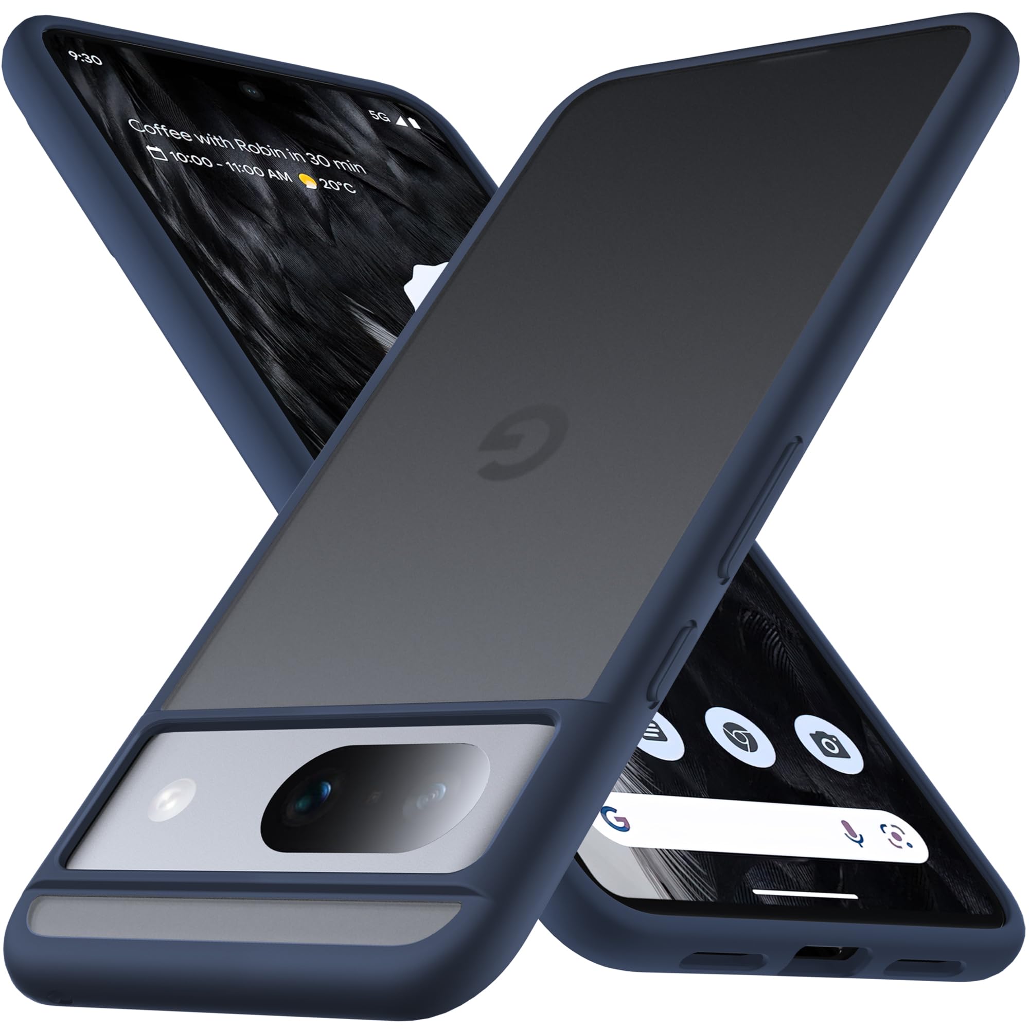 Amazon.co.jp: Anqrp Google Pixel 8 ケース 半透明 耐衝撃 滑り止め 